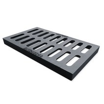 주철 사각 맨홀 뚜껑 정화조 뚜껑 배수구 커버 집수정, 200x500x20 내하중 보행자 구역