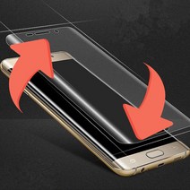 갤럭시노트7 노트FE N930S SM-N935 룻븐 TPU우레탄 안티쇼크 케이스호환 복원력좋은 액정풀커버 액정보호필름, 1매