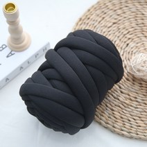 101도 핸드니팅 (패브릭) 자이언트얀 왕모찌실 1kg, 블랙(F21) 1kg