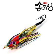 삼발이 틴셀 왕눈이 문어 에기 문어헌터 채비 낚시, [B7-11] 틴셀수박