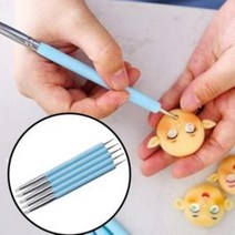 지점토 찰흙 폴리머 클레이 공예 도구 툴 5종, 단품