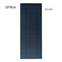 태양광패널세트 솔라판넬 태양광모듈 태양 전지 2v 5v 6v 12v 미니 태양계 diy, 4w 코드 없음