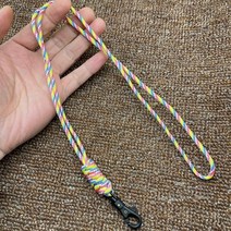 거꾸리효과 꺼구리 꺼꾸로 전동 키크는운동기구 꺼꾸리 가정용 회전식 버클 키 링 고강도 코드 끈 휴대폰, 03 Rainbow