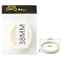 2pcs mtb 자전거 포크 스폰지 거품 링 오일 씰 산악 자전거 서스펜션 포크 오일 씰 rockhox magura 방진 링, 38mm