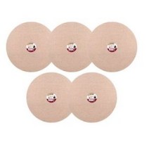 아트메이트 캔버스 황마 원형 5p, 50cm
