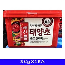 고추장 한식 음식재료 CJ제일제당 3KgX1EA, 본상품선택