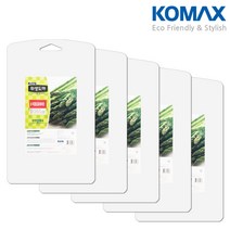 베이직 흰도마 열탕소독 가능한 양면 위생도마, 화이트 (5개입)
