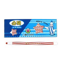 지구 슈퍼 낱색 색연필 채점펜 (빨강 12자루), 지구슈퍼낱색(빨강,12자루)