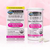 가든오브라이프 닥터포뮬레이티드 여성 유산균 30캡슐 프로바이오틱스