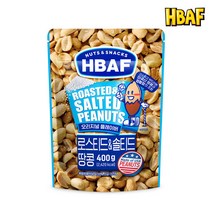 [본사직영] 바프 로스티드앤솔티드 땅콩 400g, 단품