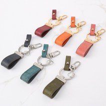MORUN 푸에블로 키링 스트랩 키홀더 열쇠고리 가죽키링 자동차키링 차키링 차키키링 차키홀더 자동차키홀더 스마트키홀더 이니셜키링 벤츠키링 BMW키링 벤츠키링 미니쿠퍼키링, 실버, 불박, 올리브그린