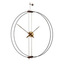 노몬 벽시계 디자인 노먼 대형 수입벽시계 초고급형 모던 엔틱 이태리, 기타, 황동 코어 55cm 모델