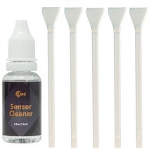 카메라 청소 클리너 용품 UES 카메라 클리너 솔루션 알코올없는 CCD CMOS 클리닝 유체 15ml DSLR 센서 클린, CHINA_15ml 5 swabs, 03 15ml 5 swabs