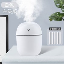 가정용 USB 소형 정음 침실 임신 산부 비어 온열가습기, T04-화이트리터 급타입 대체 면봉 5뿌리