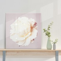 [인메이블] 보석 모란 꽃그림 스와로브스키 핸드메이드 풍수 신혼집 인테리어 그림 액자 개업 집들이선물, 02.보석로맨틱핑크, 중형 50x50x2cm