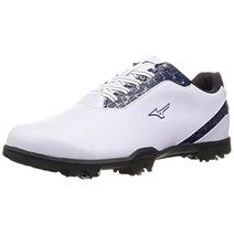 미즈노 골프화 와이드 스타일 라이트 남성 화이트/네이비 25.5cm 4E 51GQ2160
