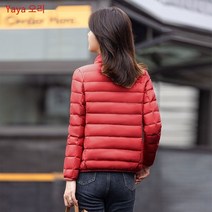 【DF】오리 다운 자켓 새로운 패션 경량 얇은 오프 시즌 정리 짧은 코트 겨울