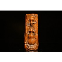 우드카빙 우드카빙카트 나이프 우드 공구정리함 7 행운 오래된 회양목 손으로 조각 한 운이 좋은 황소 2 소 동상 문진 인쇄 지 연구 사무실 네 가지 보물, 없음