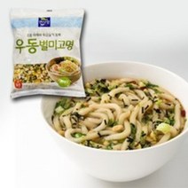 면사랑 우동 별미고명 야채맛 250g, 1개