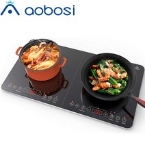 Aobosi-2 스토브 인덕션 호브 쿠커 전기 센서 제어판 3500W 4 시간 타이머 기능 팬 냉각 시스템 쉬운 버튼, 협력사, 유럽 ​​연합