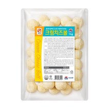 오양 크림치즈볼 1kg, 2개