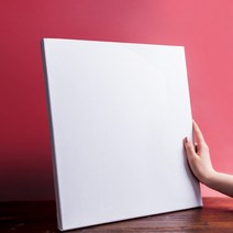 민화 동양화 화판 무지 종이 수채화 판넬 수채 캠버스 유화 조화지 캔버스 액자 40x40