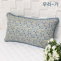 우리가 순면100% 샤샤삥 푹신한 수제 아동 라텍스 메모리폼 베개커버3050(커버만)