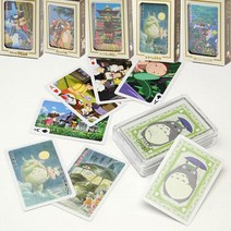 [이라운드몰]지브리 캐릭터 일러스트 트럼프 카드 세트 5종 택1, 이웃집 토토로