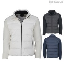 페라어스 남성용 덕다운 소매니트 패딩 점퍼 COLU6051W1