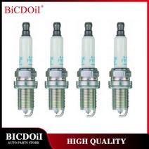 스파크플러그 예열 점화4/6Pcs 101905621 PFR7W-T 14mm 이리듐 VW Touareg Audi A4 2004-2009 A6 A8 6840 1, 02 6Pcs