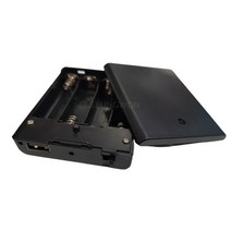 (주)승원전자 AA 4구 USB 커버 스위치형 건전지 홀더 USB 5V 전자기기 충전가능, 상세페이지 참조