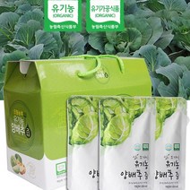 유기농 양배추즙 위에좋은즙, 유기농 양파즙(120ml×30포)