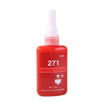 자동차수리 차량정비 자동차흠집제거 50ml 나사 잠금 Threadlocker 271 243 262 277 340 너트 혐기성 접착제 실러 M6-M19 볼트 용 씰링 실란트, [01] 50ml 271