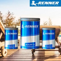 [바른목] 레너 UV 바니쉬 - 실외용 투명 코팅제, 저광(30G), 25L