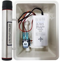 역삼투압정수기 자외선살균 장치 apt-sfu (수조관 어항 실험용 산업용등 사용)