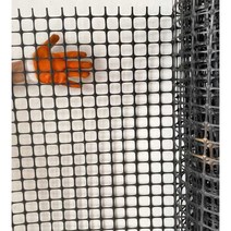 플라스틱 그물망 울타리망 양계장 뱀차단 고라니망 휀스, 연한 보라색 1미터 2구멍 50미터