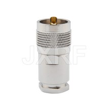 커넥터LMR400 RG213 RG8 7D-FB 동축 케이블 확장 RF 어댑터 커넥터에 대 한 10PCS PL259 UHF 남성 클램프, 한개옵션0