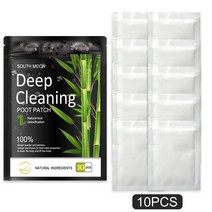 발바닥 패치 발독소 발 파스 뽀송 힐링 발파스 릴렉스 수액 노폐물 독소디톡스 풋 패치 패드 20 10 개 자, 01 10pcs 1bag