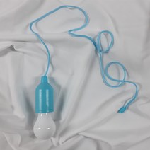 줄전구 아이방꾸미기 건전지조명 창고조명 블루