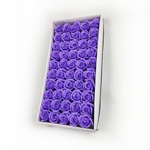 비누꽃 비누꽃바구니 꽃다발 플라워박스 새로운 35 색 dia4.5cm 저렴한 비누 홈, 002