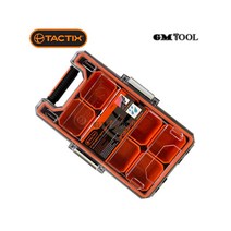 TACTIX 택틱스 강력 방수 부품함 320068 공구 부품함 부속함 피스통 공구정리 -소 고급형, 1개