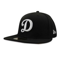 New Era 59Fifty Hat Los Angeles Dodgers LA D MLB 베이직 블랙 캡 11591146544442