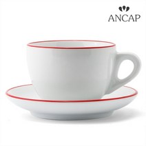 안캅(Ancap) 베로나 라지카푸치노 컬러라인 레드 260ml, 선라이즈레드, 1개