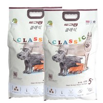 도그랑 클래식 5kg 2개 전연령 애견사료, 도그랑클래식 5kg 2개