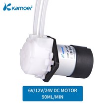 1마력모터 수중펌프 양수기Kamoer-미니 KPP 워터 펌프 6V/12V/24V DC 모터 연동 도징 실리콘 튜브 포함, 04 12V L type_07 S10
