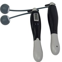 스마트 줄넘기 노라인 무선 전자 피트니스 코드리스 LCD 화면 계산 속도 카운터 체육관, [08] Wireless ball-balck