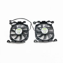 GTX760 그래픽 카드 냉각 FanCF12815S DC12V 0.35A 75mm VGA 팬 Inno3D 260 GTX 750ti GTX660 660ti 760, 02 WHITE