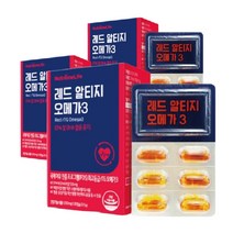 뉴트리원 임영웅 레드알티지오메가3 30캡슐 우리가족 건강 오메가3, 1개