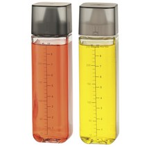 시노글라스 실리콘 사각 오일병 2p세트 250ml, 시노 오일병 2개세트