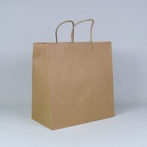 무지 트위스트 쇼핑백(중) 제과제빵_선물용백_5개